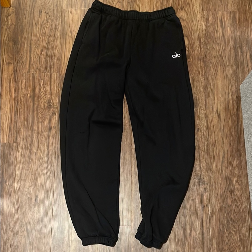 Alo Black Jogger Pants